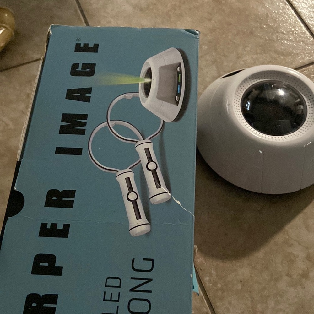 Virtual LED space pong